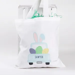Easter Bunny Truck Tote