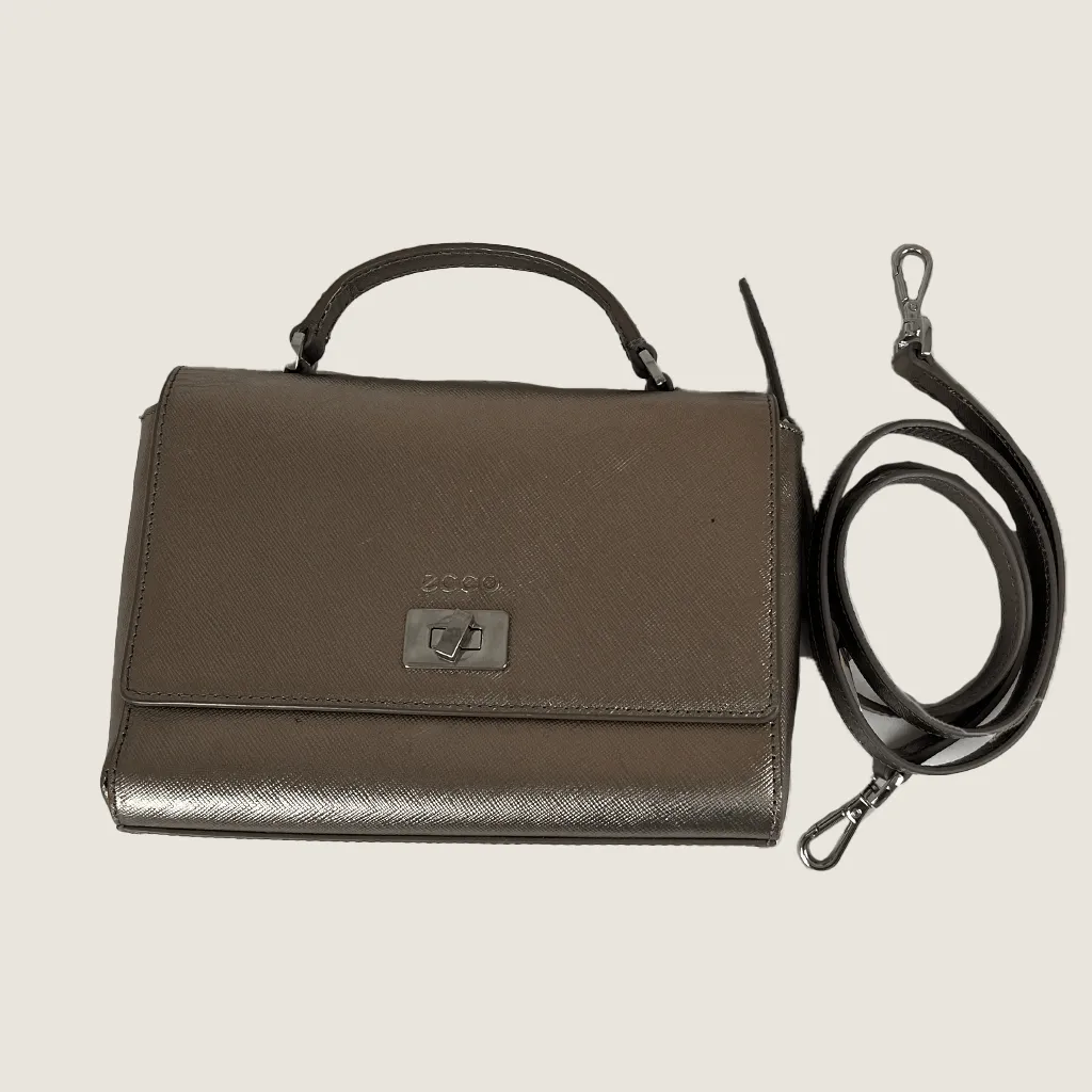 Ecco Metallic Bronze Handbag