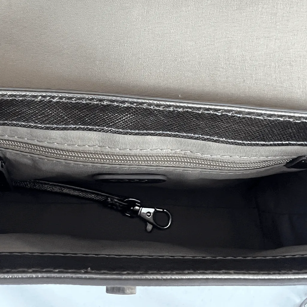 Ecco Metallic Bronze Handbag