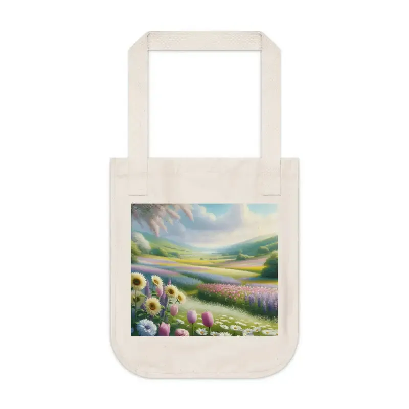 Eco Friendly Canvas Tote Bloom Bold Statement