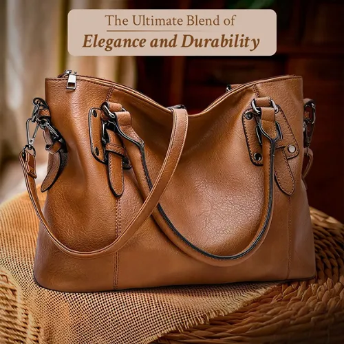 Elantra’s Heritage Bloom | Elegant Leather Shoulder Bag