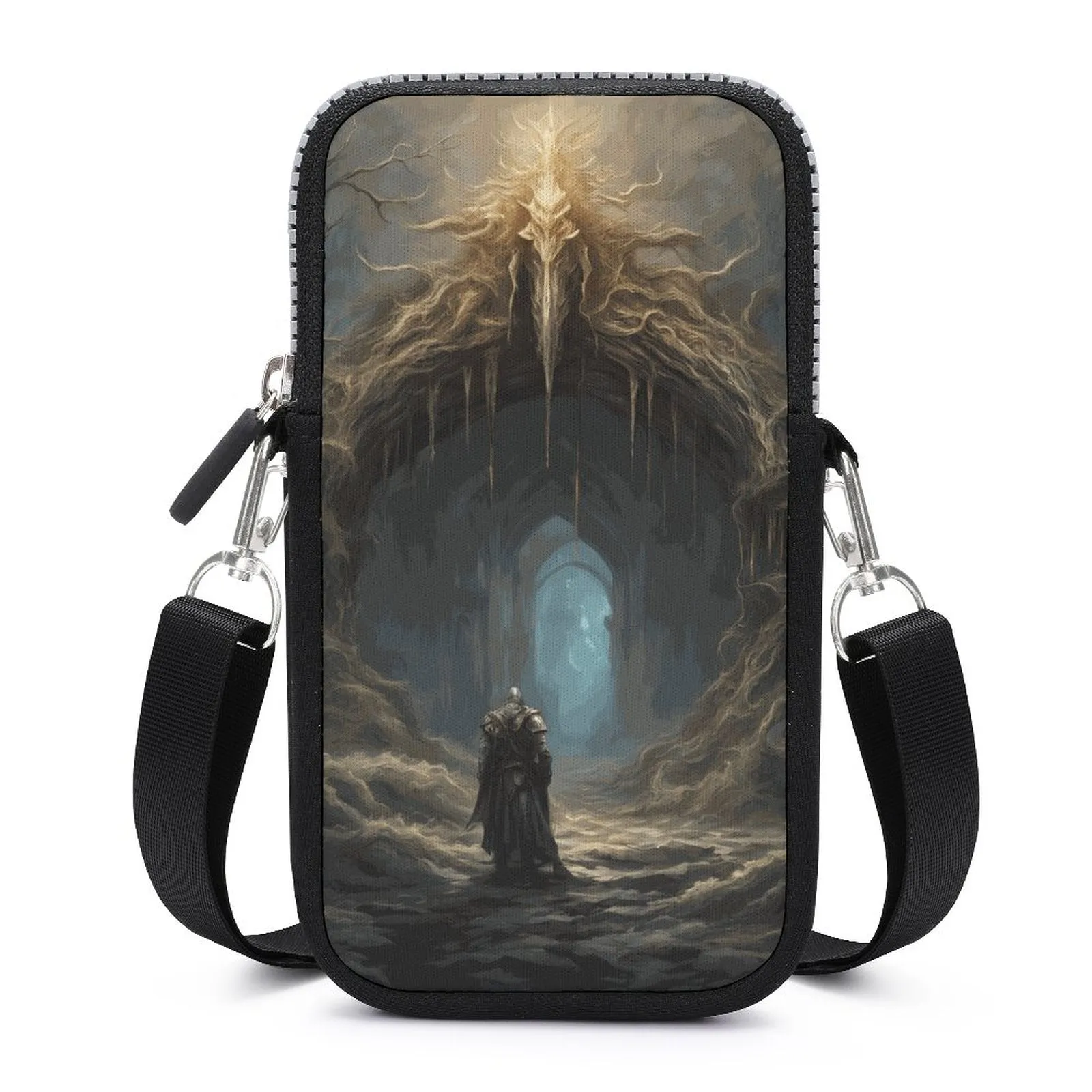 Elden Ring Warrior Cell Phone Crossbody Pouch, perfect gift for your gamer friend!