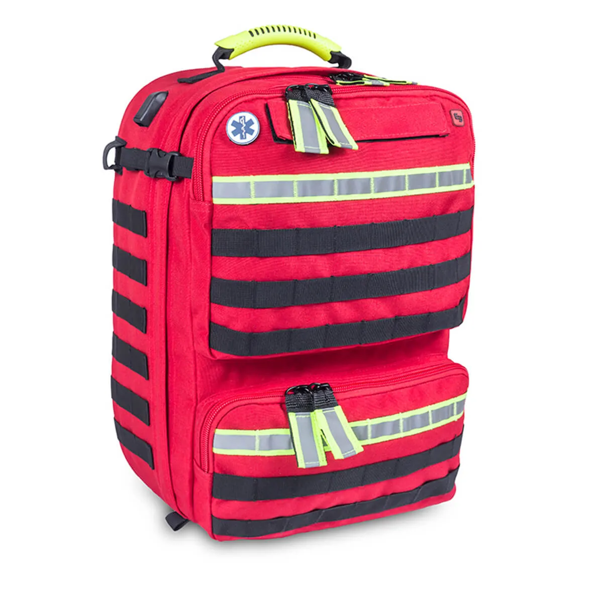 Elite Bags Rescue Tactical Backpack - Polyamide- Red