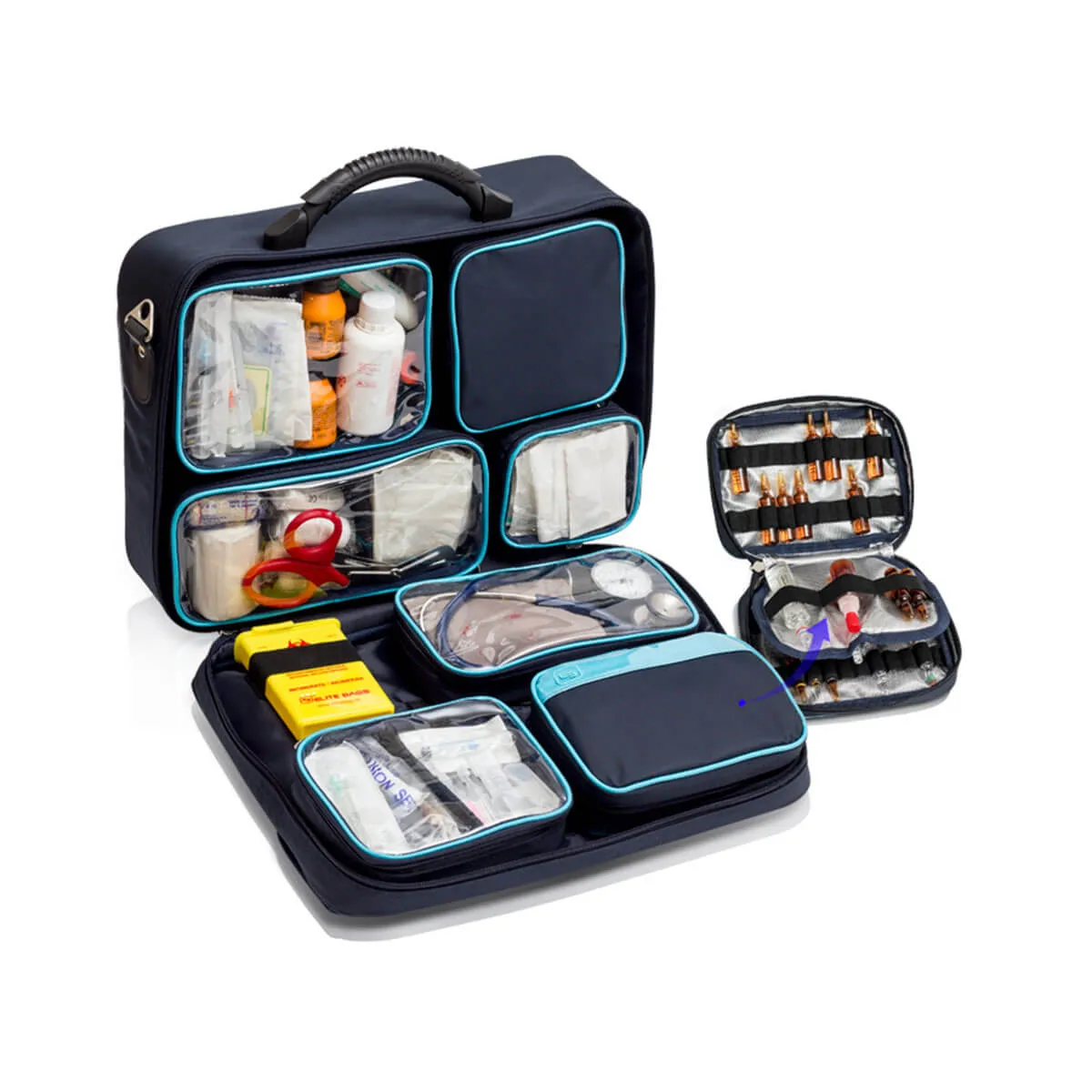 Elite Bags The Home Assistance bag - Polyester - Navy blue