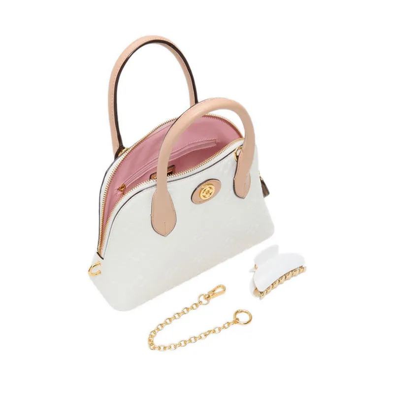 ELOISIE SATCHEL - WHITE