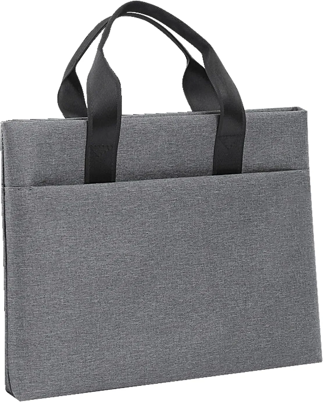 enyuwlcm Oxford Document Bag with Handle and Meeting Office School Organizer Handbag Briefcase for Carrying Paper Files 1 Pack Gray