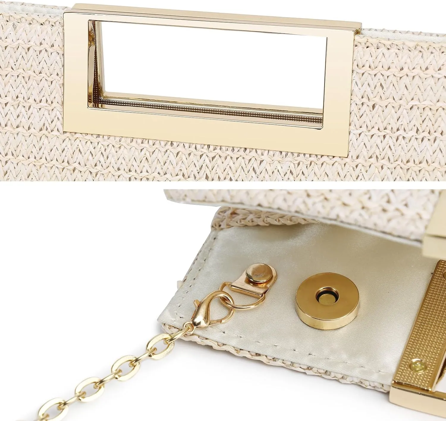 Evening Clutch Purses for Women Formal Party Clutch Bags Cocktail Prom Fashion PU Leather Shoulder Handbags