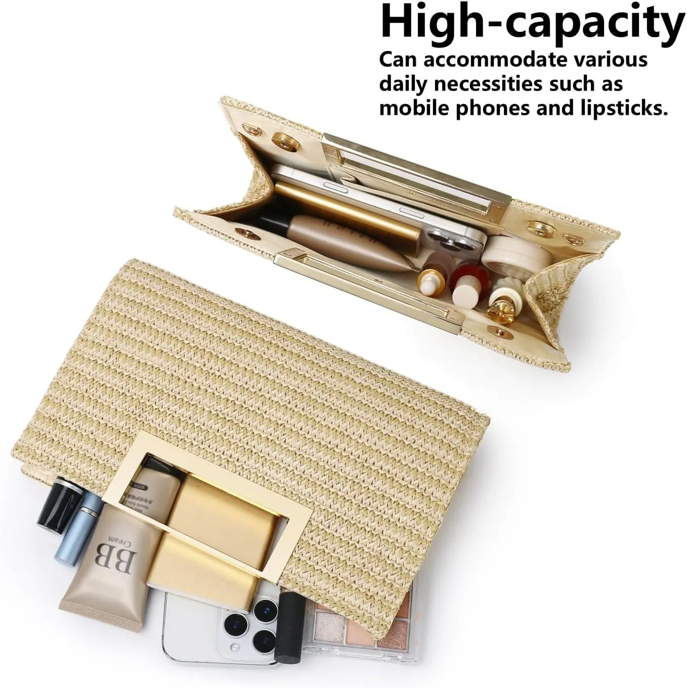 Evening Clutch Purses for Women Formal Party Clutch Bags Cocktail Prom Fashion PU Leather Shoulder Handbags