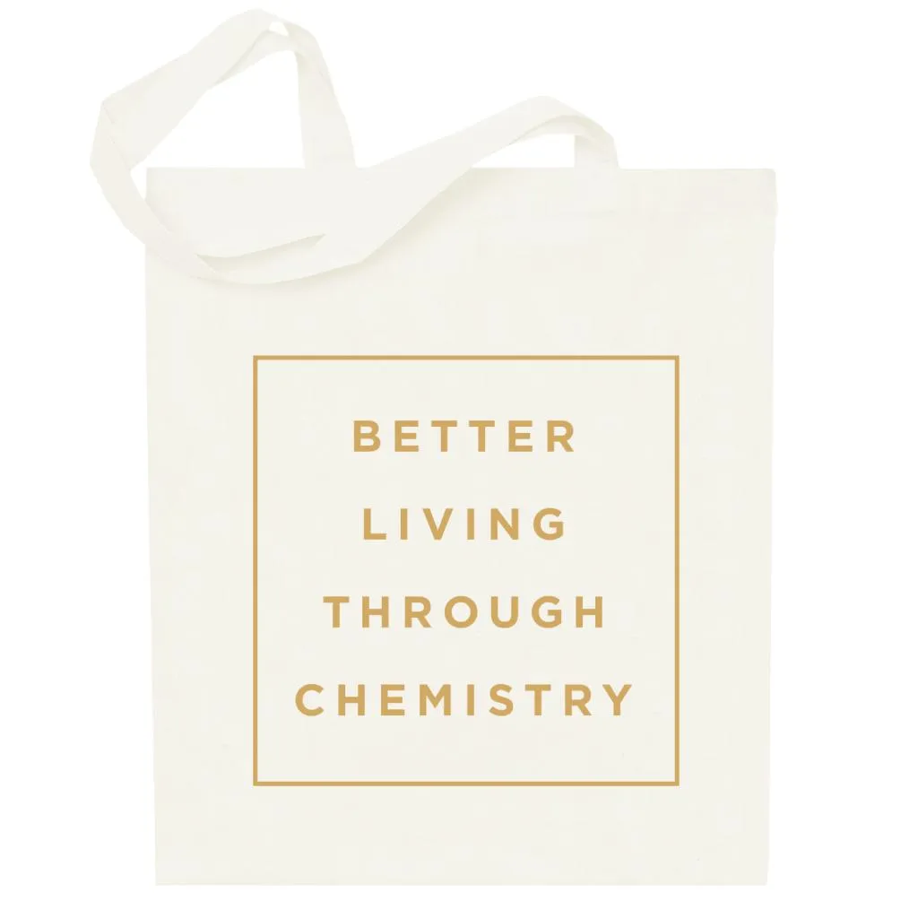 Fatboy Slim Better Living Through Chemistry Cotton Tote Bag