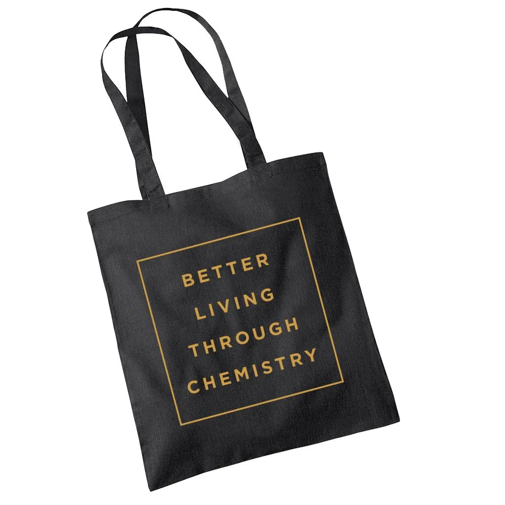 Fatboy Slim Better Living Through Chemistry Cotton Tote Bag