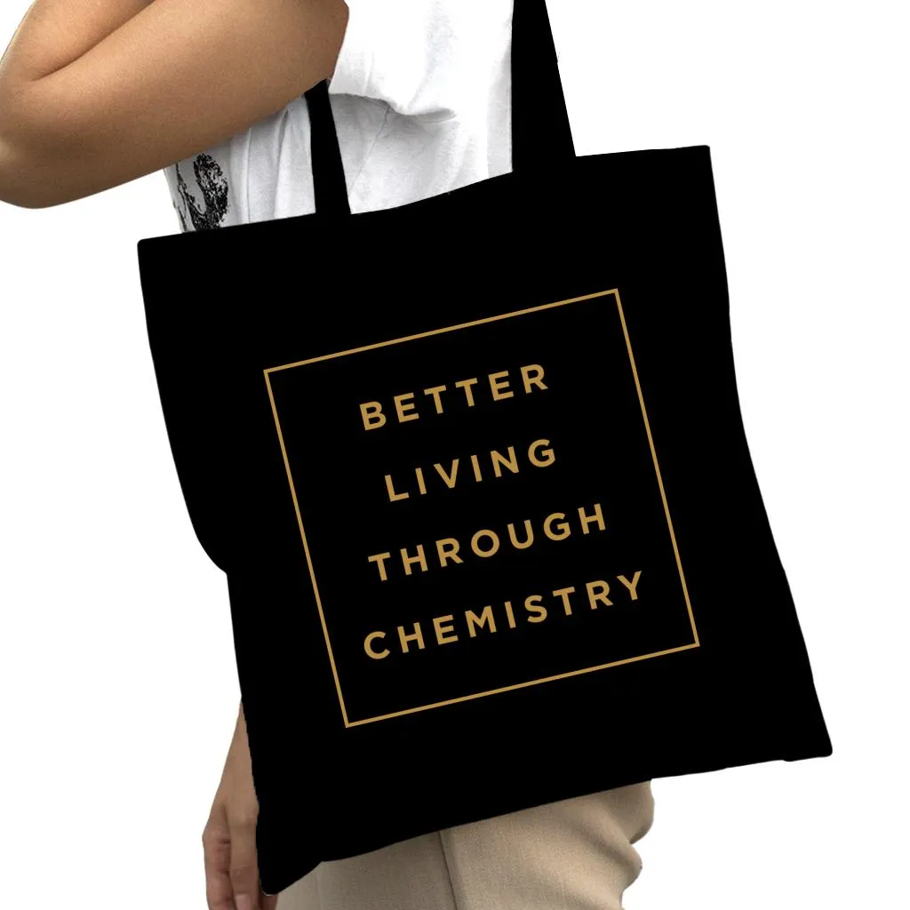 Fatboy Slim Better Living Through Chemistry Cotton Tote Bag