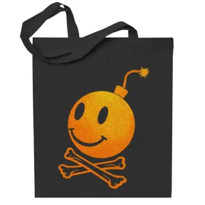 Fatboy Slim Bomb And Crossbones Cotton Tote Bag