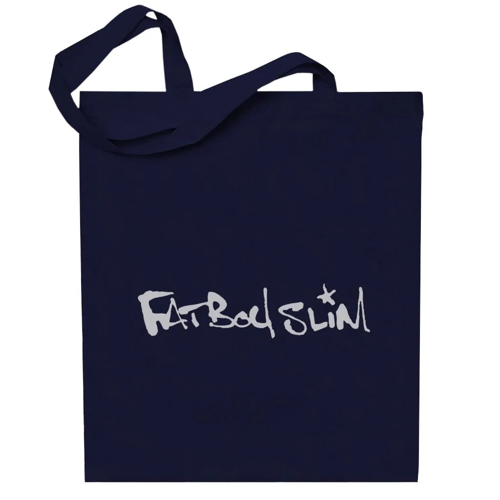 Fatboy Slim Classic Text Logo Cotton Tote Bag