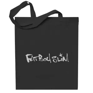 Fatboy Slim Classic Text Logo Cotton Tote Bag