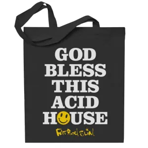 Fatboy Slim God Bless This Acid House Cotton Tote Bag