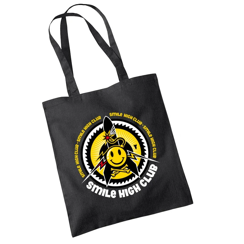 Fatboy Slim Smile High Club Cotton Tote Bag