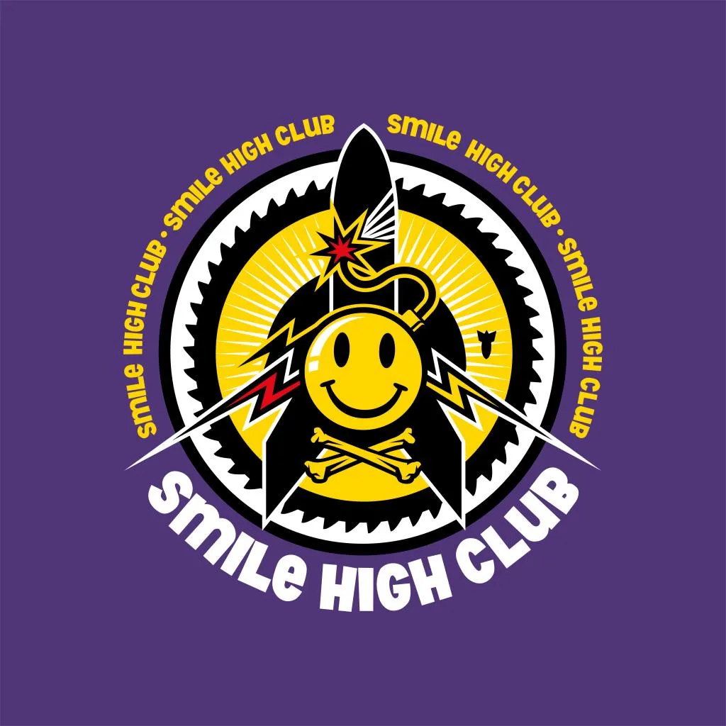 Fatboy Slim Smile High Club Cotton Tote Bag