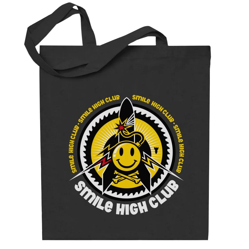 Fatboy Slim Smile High Club Cotton Tote Bag