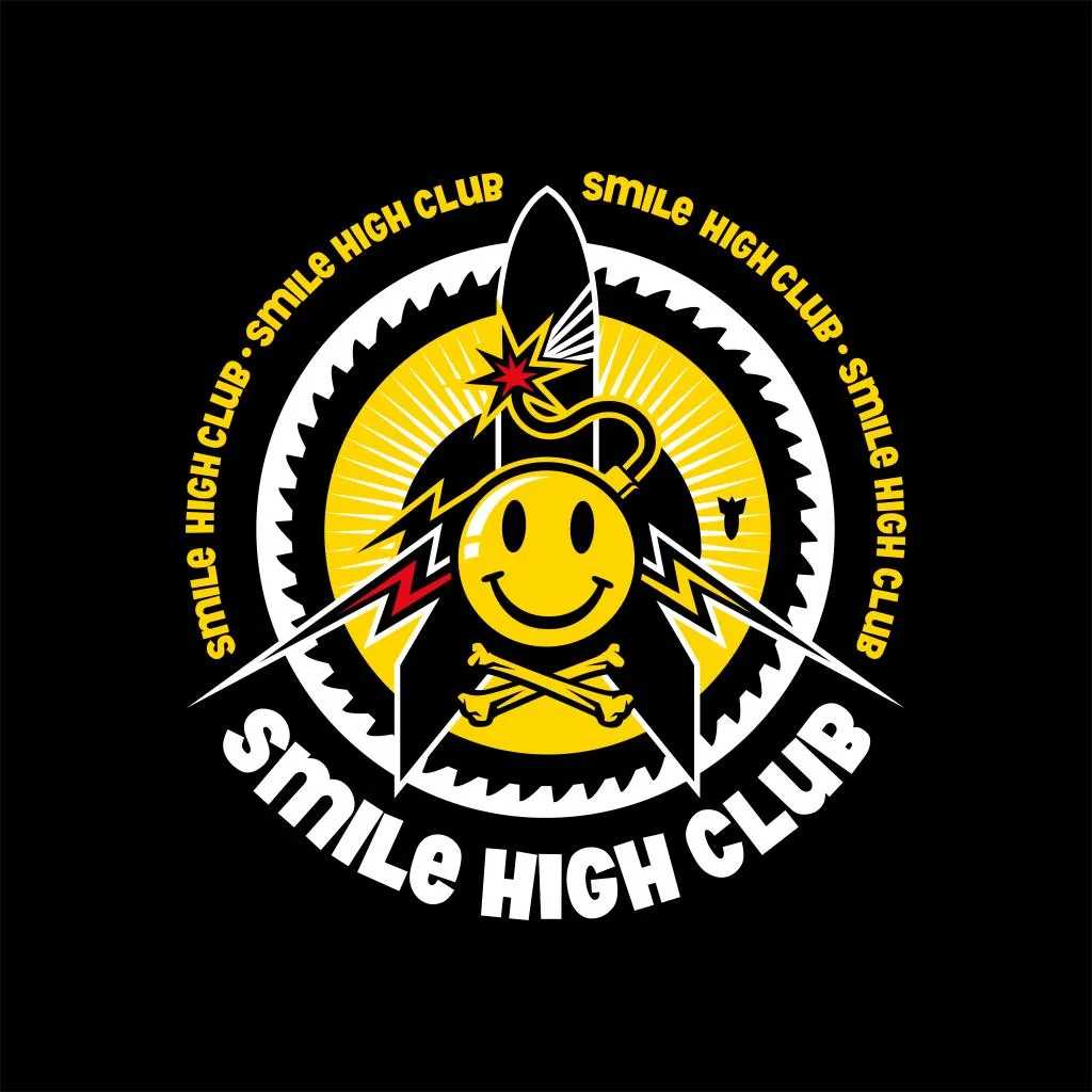 Fatboy Slim Smile High Club Cotton Tote Bag