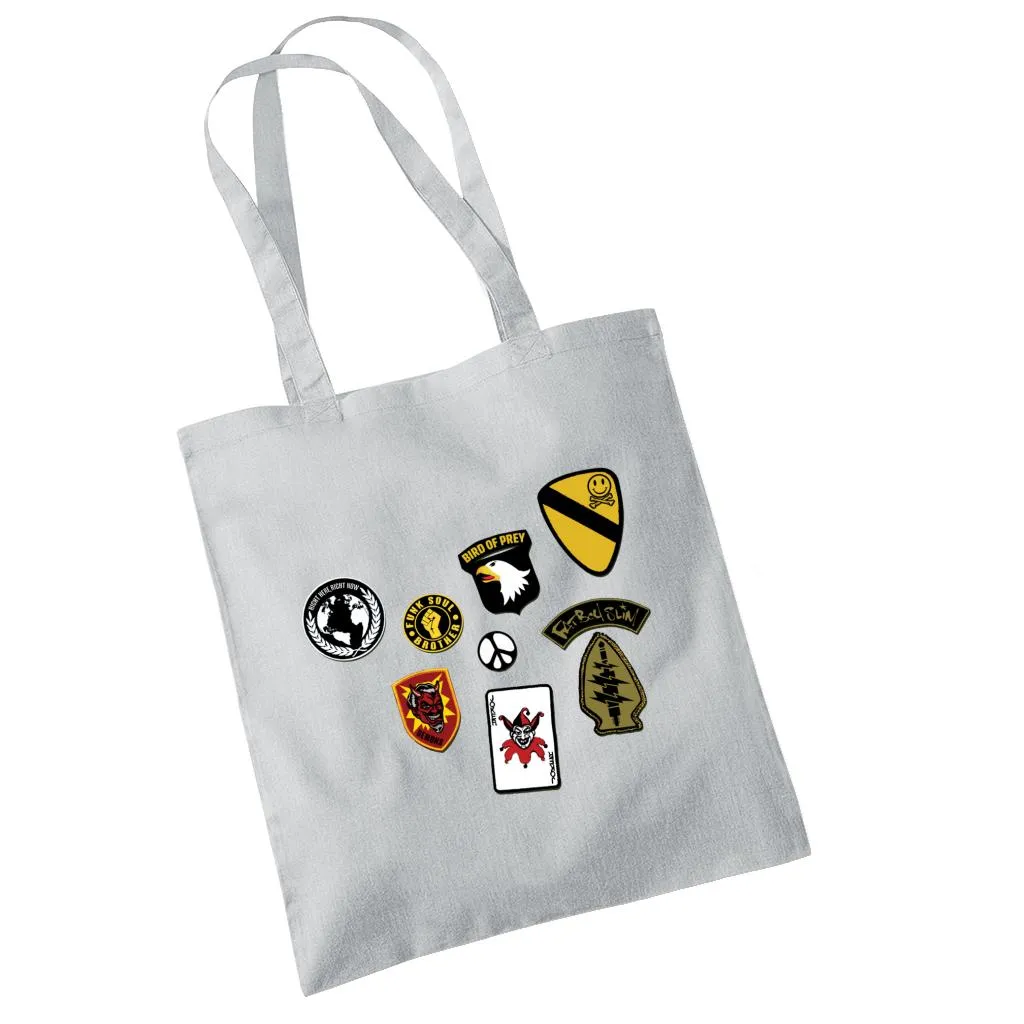 Fatboy Slim Track Badges Cotton Tote Bag