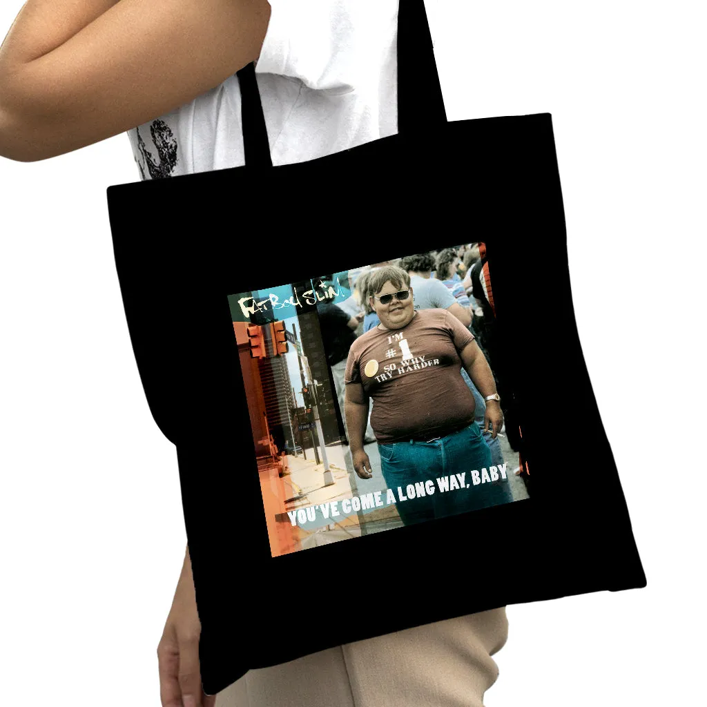 Fatboy Slim You've Come A Long Way Baby Album Cover Cotton Tote Bag