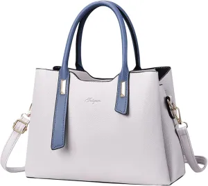 Faux Leather Purses Satchel for Women Shoulder Tote Bags Top Handle Satchel Bags Versatile Daily Bag