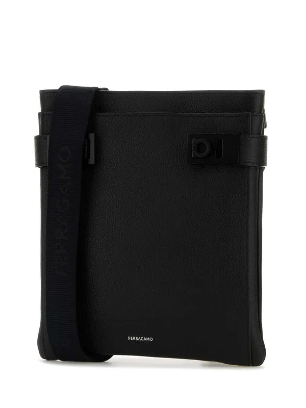 Ferragamo Black Cross Bags