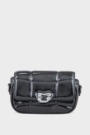 Flap Shoulder Bags BS2115-Black