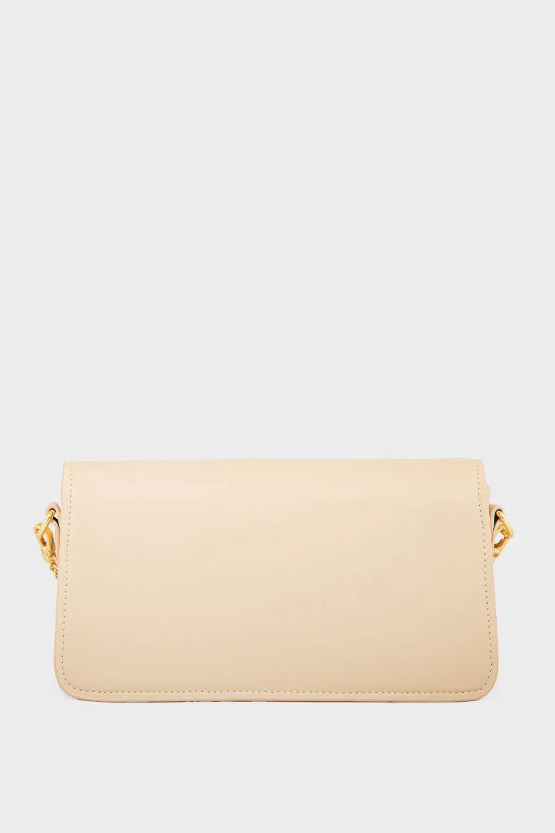 Flap Shoulder Bags BS2123-Beige