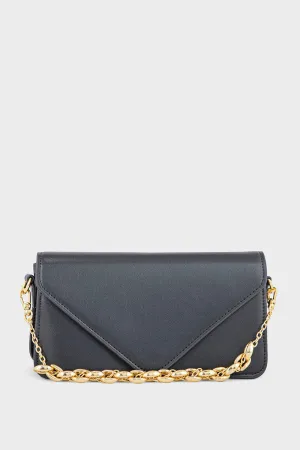 Flap Shoulder Bags BS2123-Black