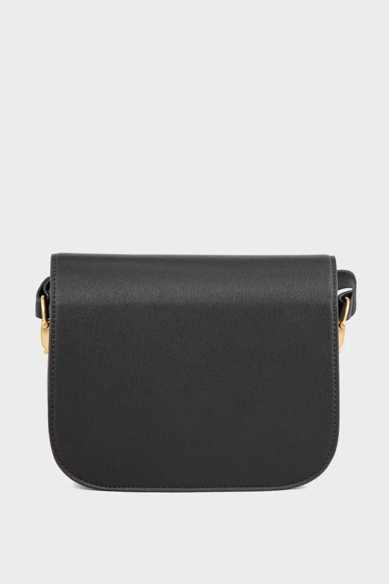 Flap Shoulder Bags BS2124-Black