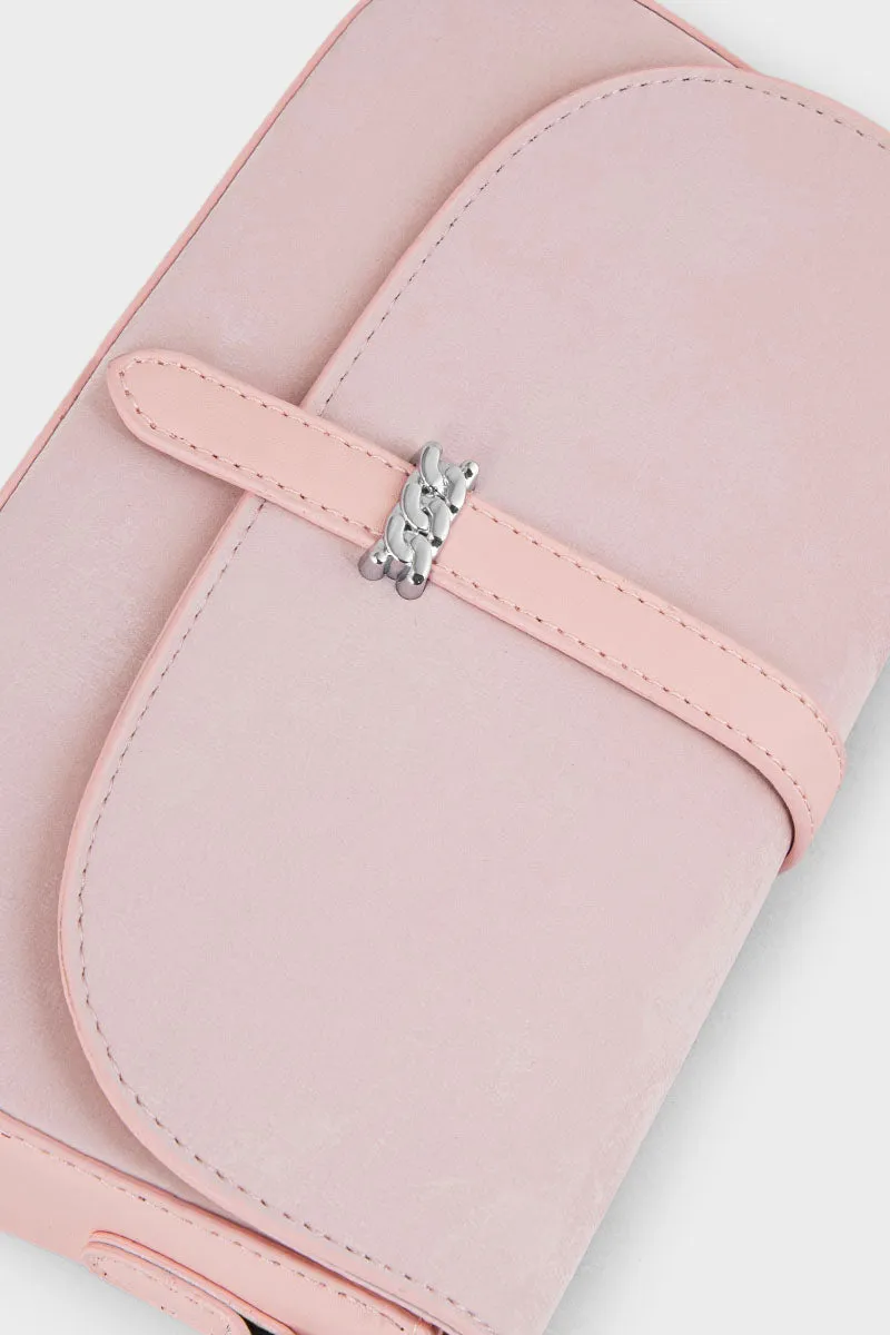 Flap Shoulder Bags BS2133-Pink