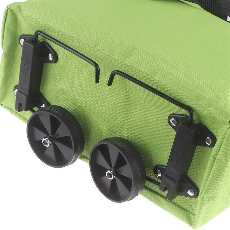 Foldable Shopping Cart 1PC 7Colours Trolley Bag