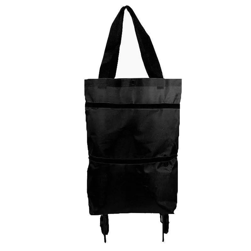 Foldable Shopping Cart 1PC 7Colours Trolley Bag