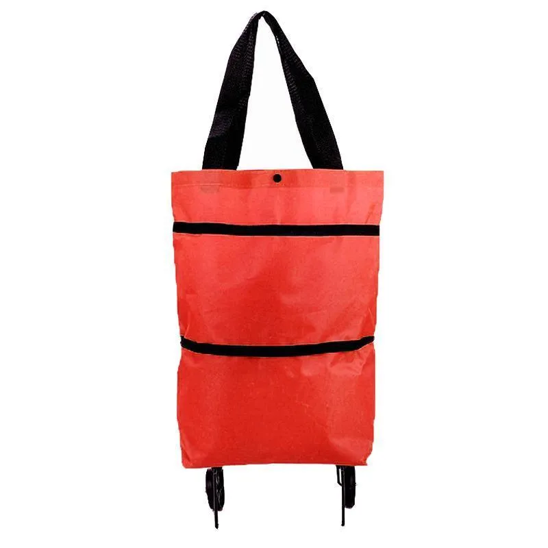 Foldable Shopping Cart 1PC 7Colours Trolley Bag