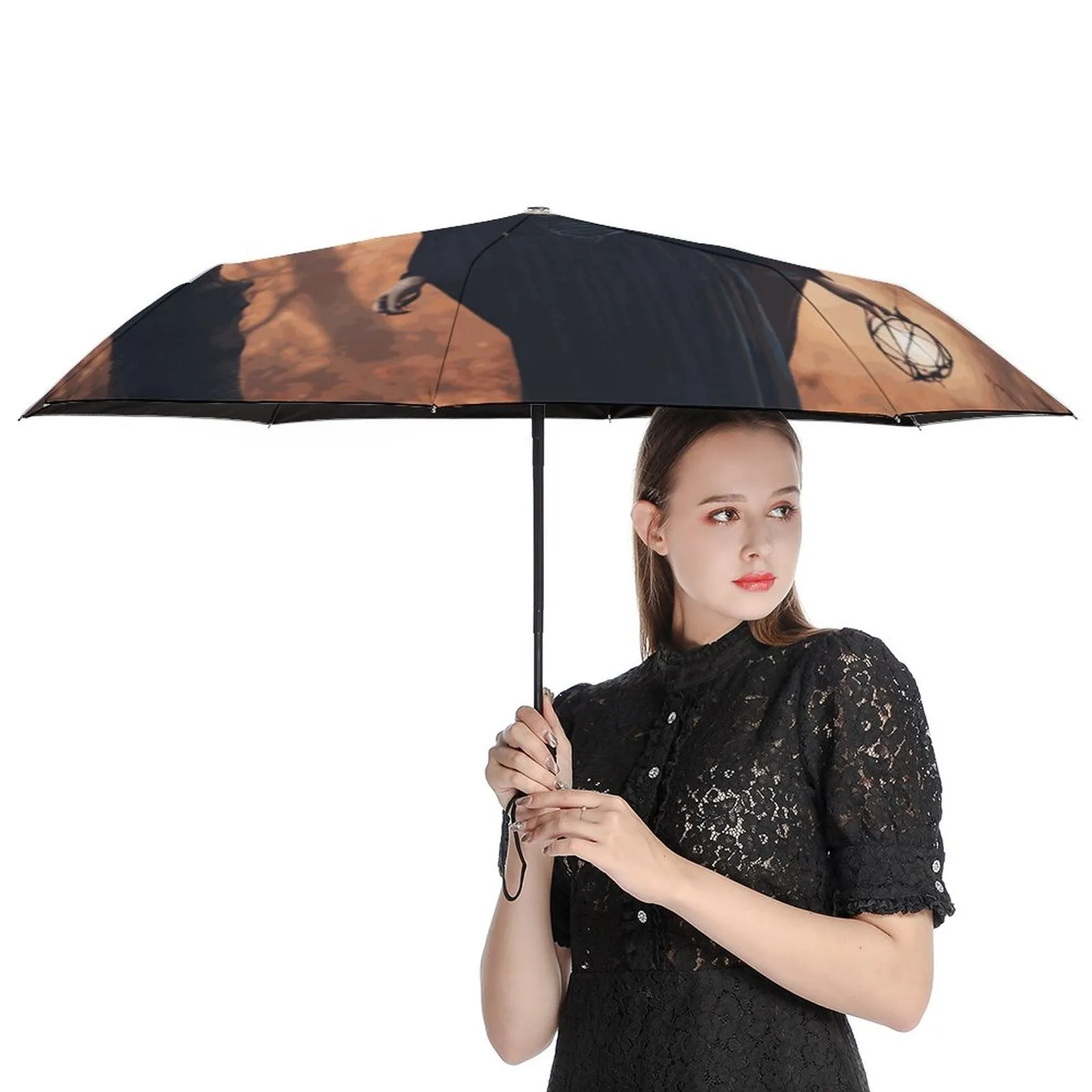 Forest Witch Auto Umbrella, Witchy Decor, witchy stuff, bookish things, witch essentials, stay spooky, girly halloween, witchcore umbrella