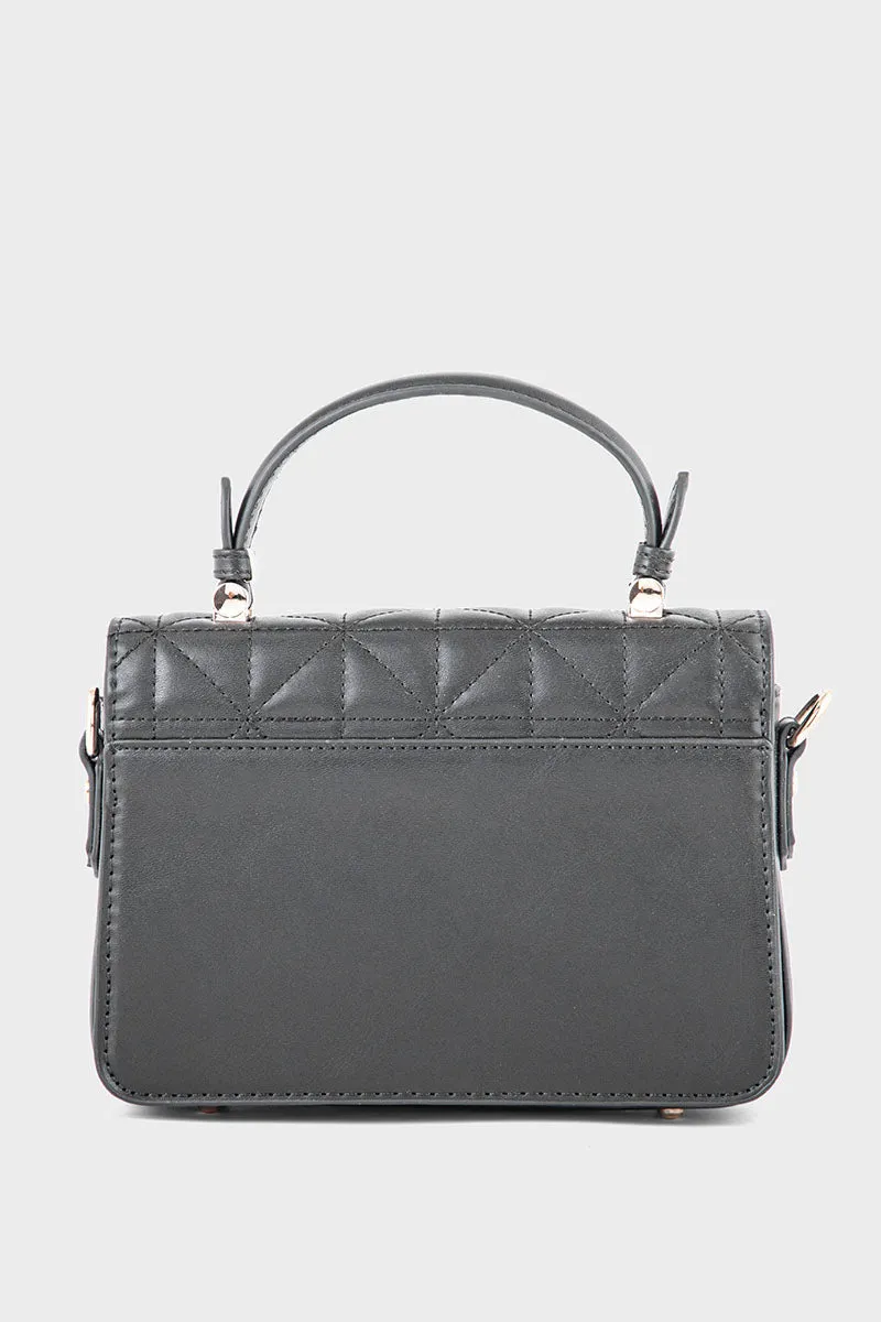 Formal Flap Shoulder Bags BH0060-Black
