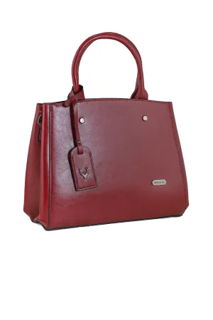 Formal Tote Hand Bags B14966-Maroon