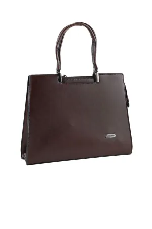 Formal Tote Hand Bags B14967-Coffee