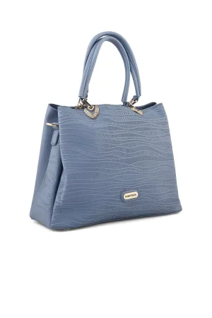 Formal Tote Hand Bags B15052-Blue
