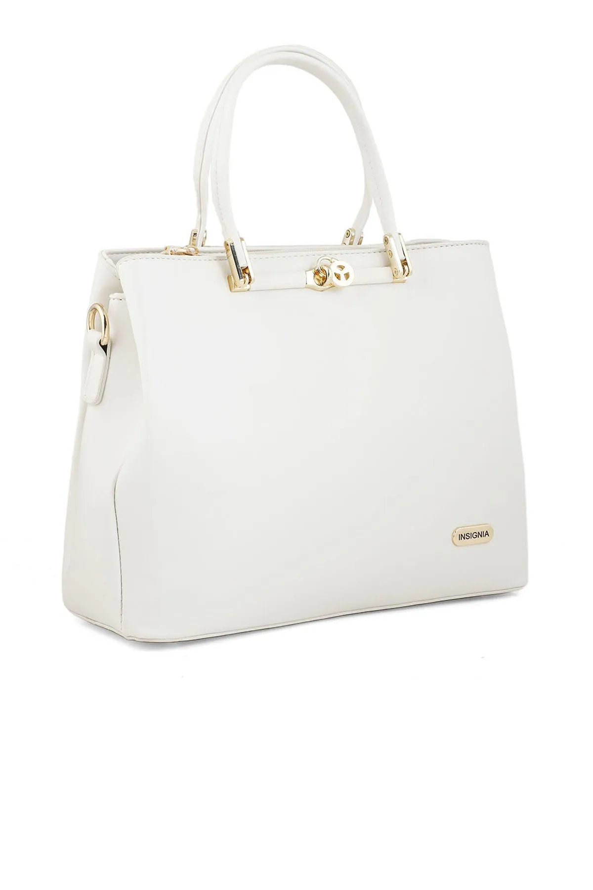 Formal Tote Hand Bags B15055-White