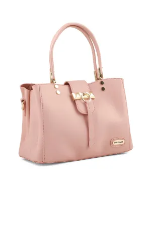 Formal Tote Hand Bags B15057-Pink
