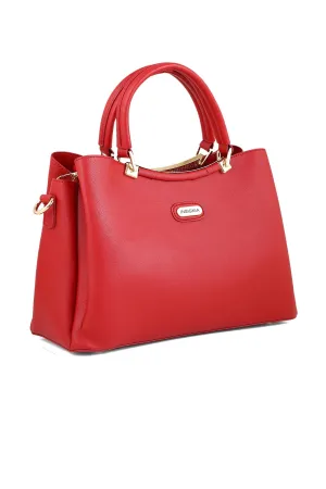 Formal Tote Hand Bags B15128-Maroon