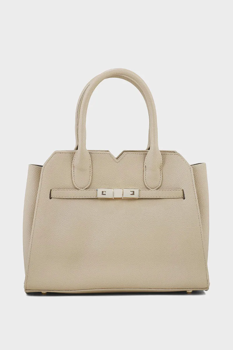 Formal Tote Hand Bags BH0022-Beige