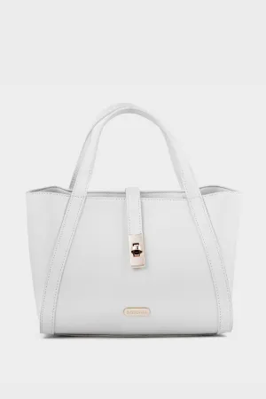 Formal Tote Hand Bags BS2067-White