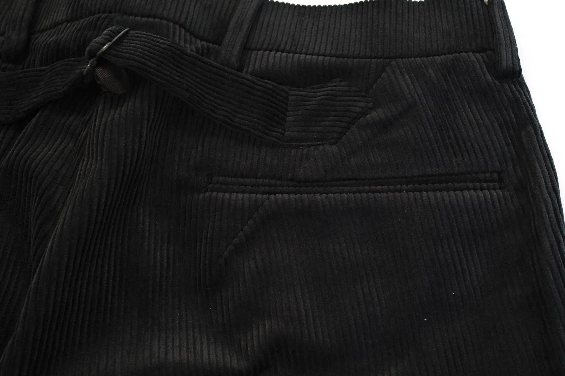 Freewheelers "Skagit" Corduroy Trousers (Black)