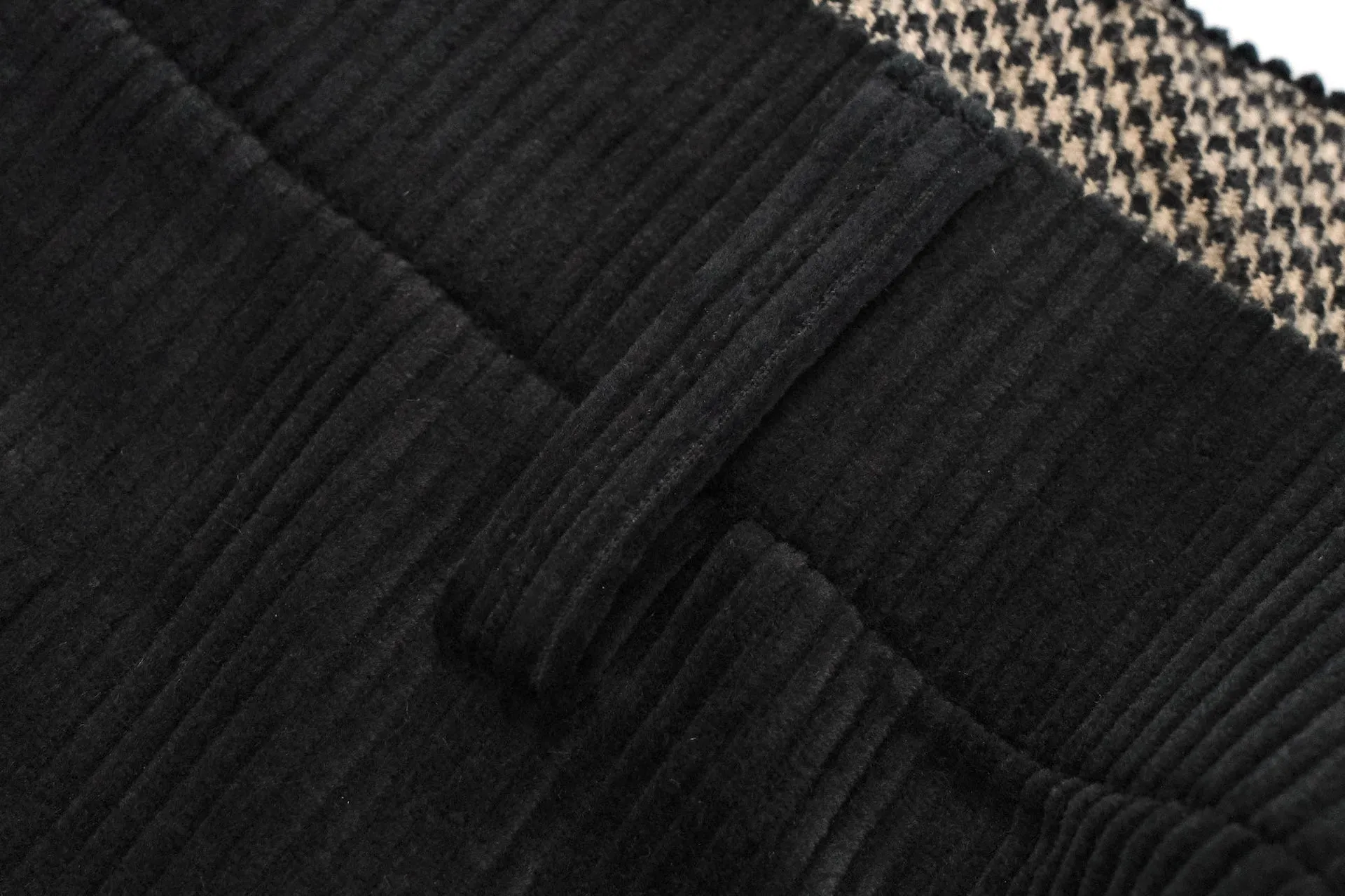 Freewheelers "Skagit" Corduroy Trousers (Black)