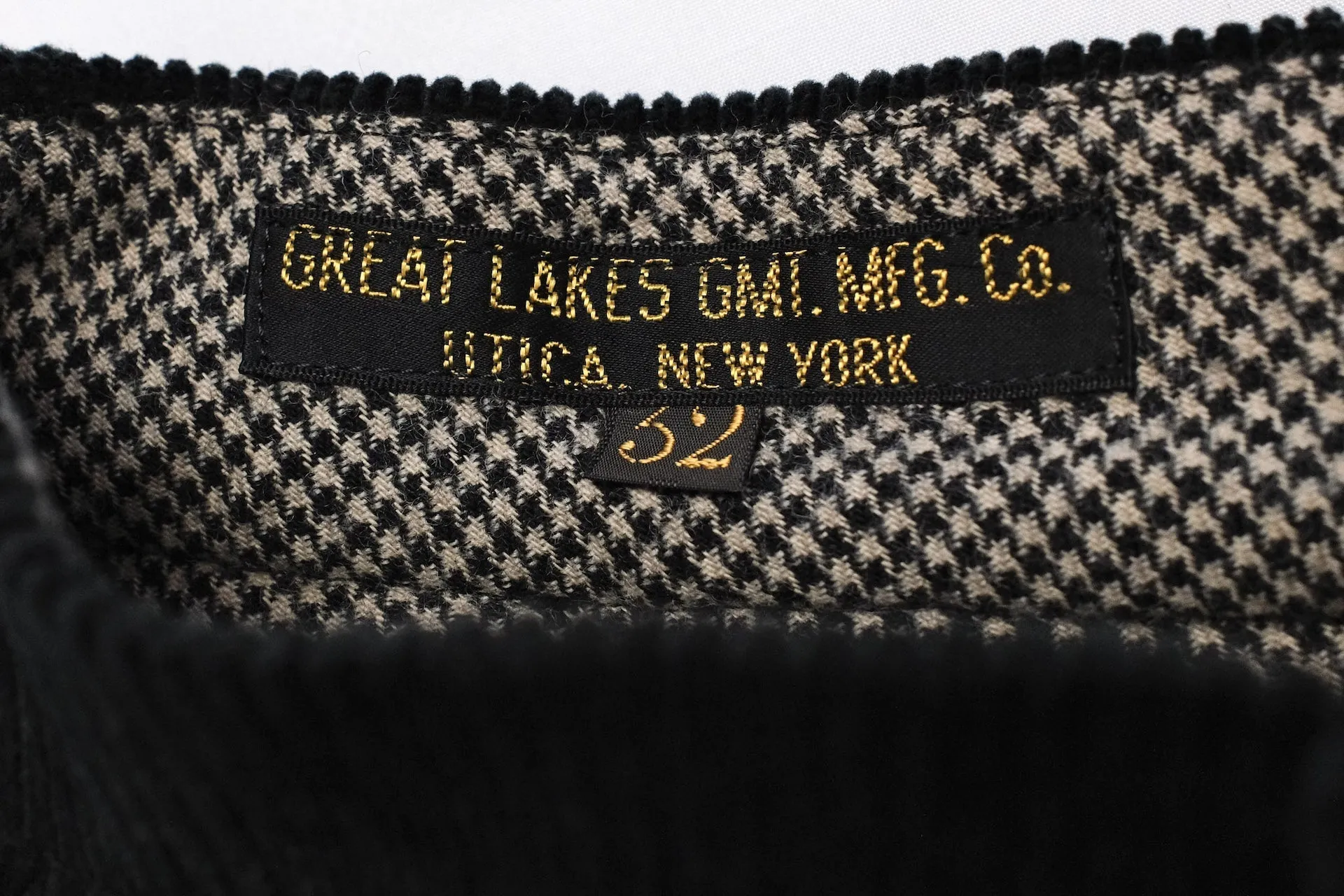 Freewheelers "Skagit" Corduroy Trousers (Black)