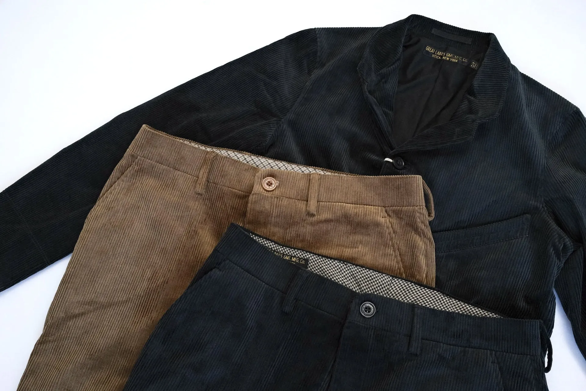 Freewheelers "Skagit" Corduroy Trousers (Camel)