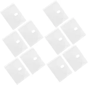 Gadpiparty Plastic Document Storage Bags 10 Pack Mailer Bags for Filing Receipts and Travel Plastic Folders Closure
